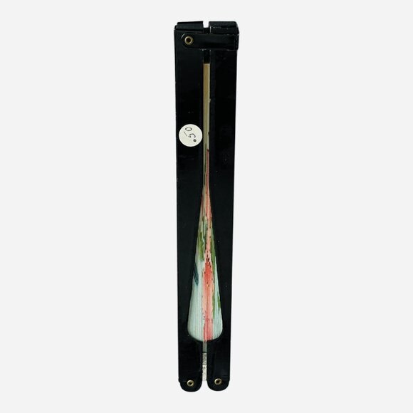 Vintage Chinese Folding Paper Hand Fan with Bird and Floral Design - Picture 2 of 4